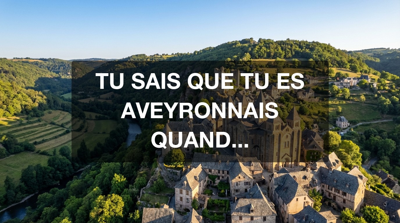 Tu sais que tu es Aveyronnais quand?