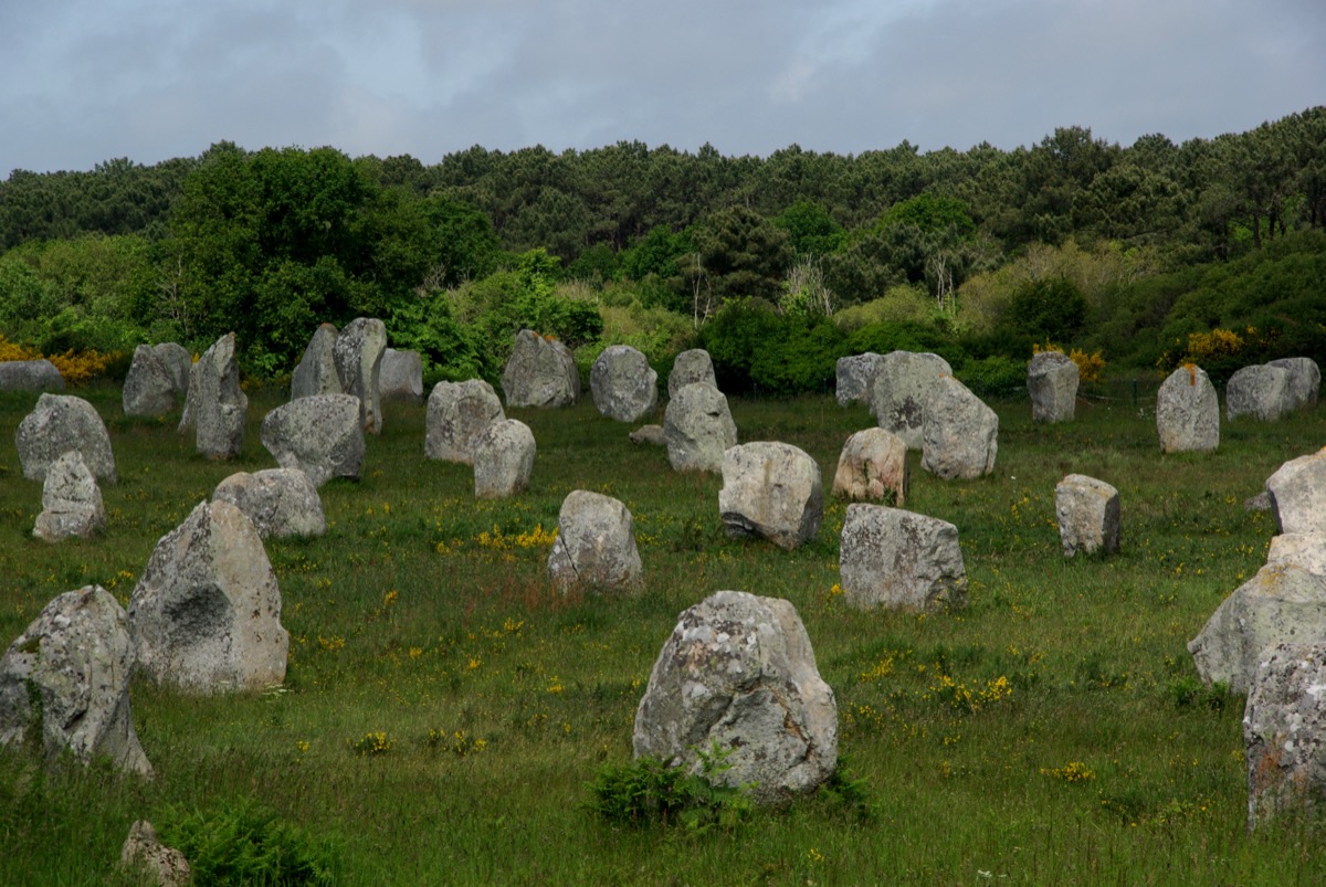 Alignements de menhirs de Carnac, Bretagne