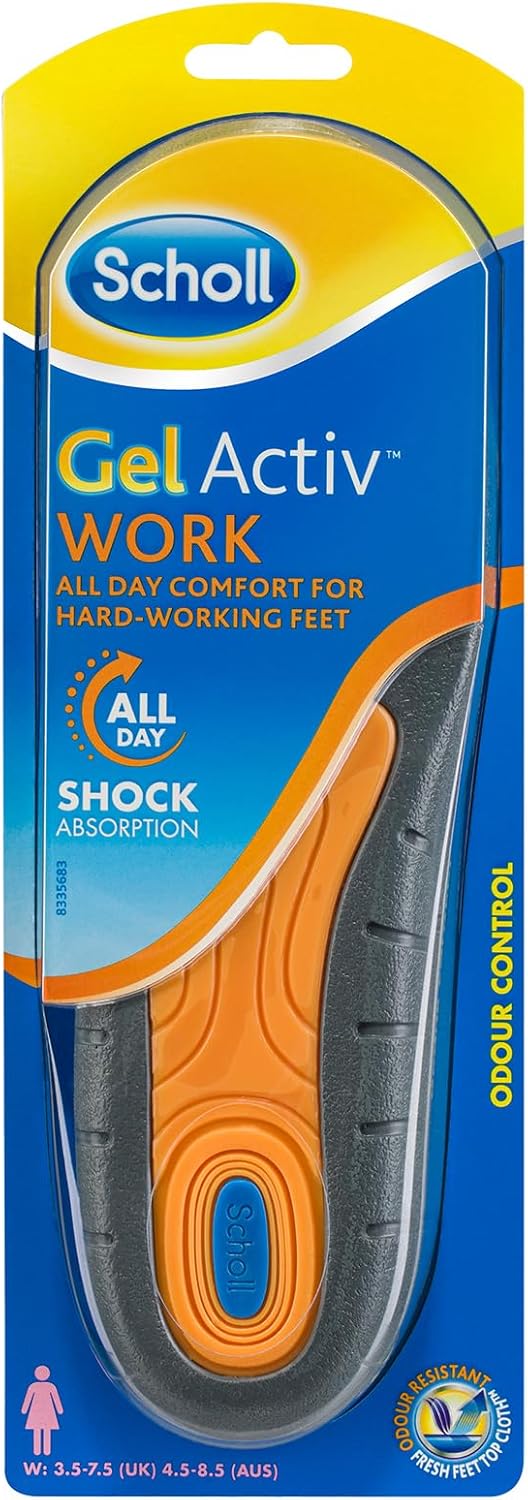 Semelles gel Scholl GelActiv Work pour femme