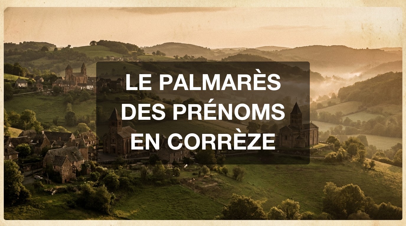 Le palmarès des prénoms en Corrèze