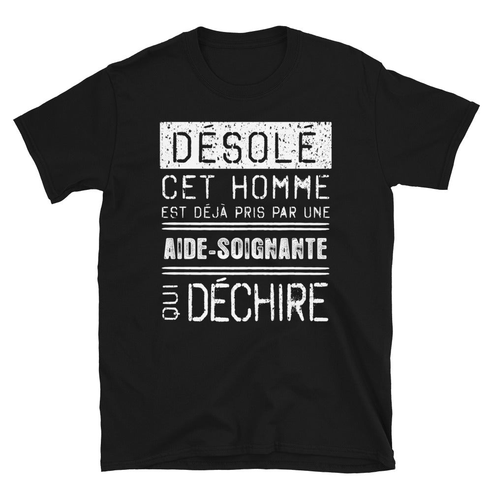 T-shirt humour aide-soignante