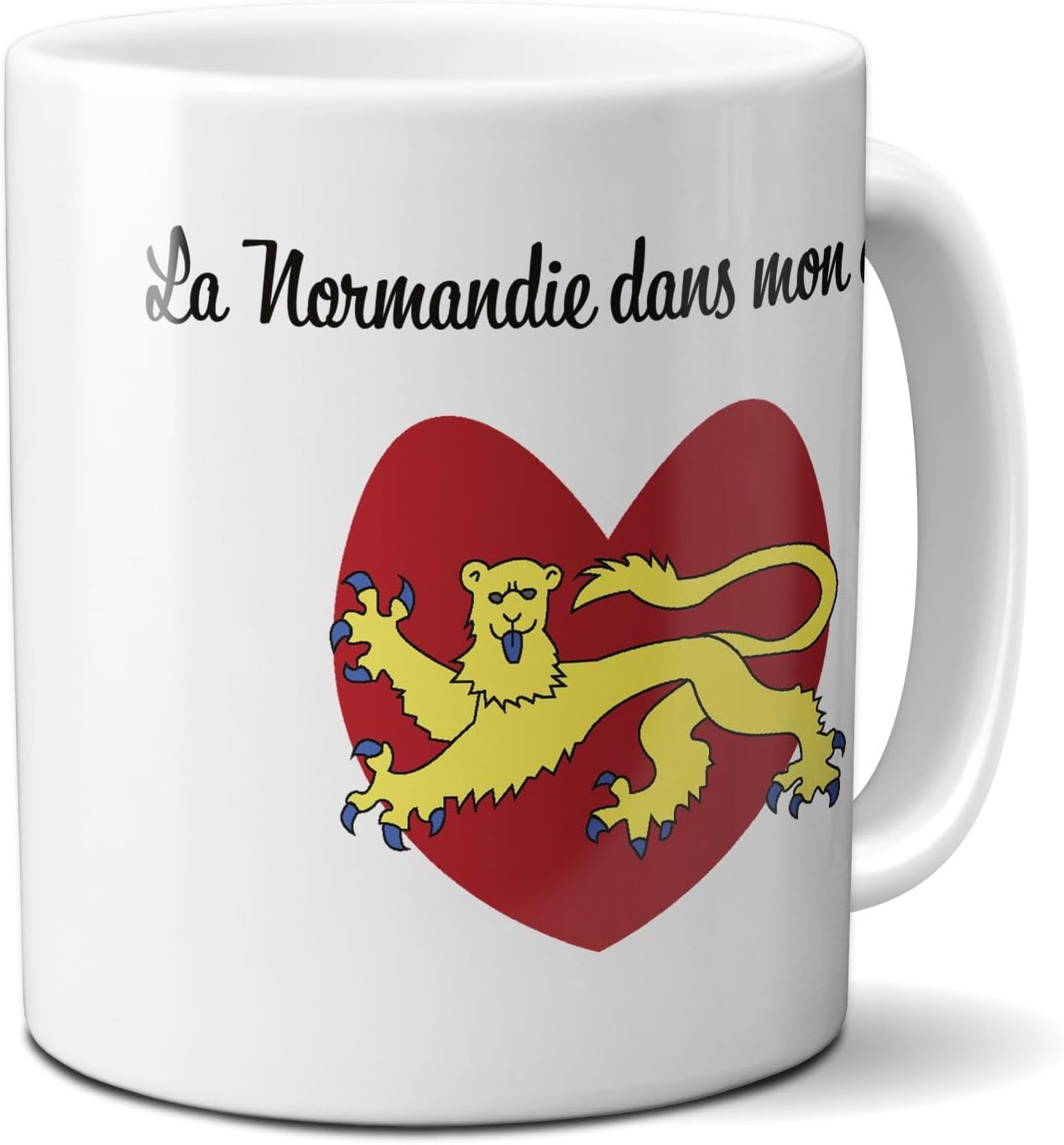 Mug en céramique Normandie dans mon cœur
