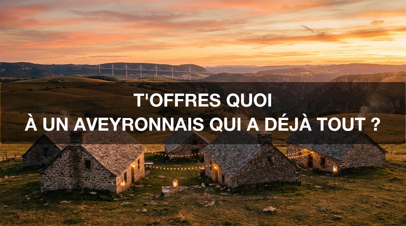 5 idées cadeau à faire à un Aveyronnais