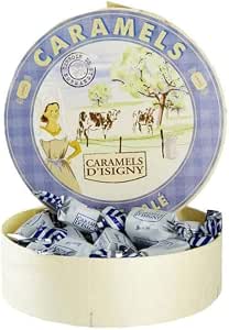 Caramels d'Isigny au beurre salé boîte camembert