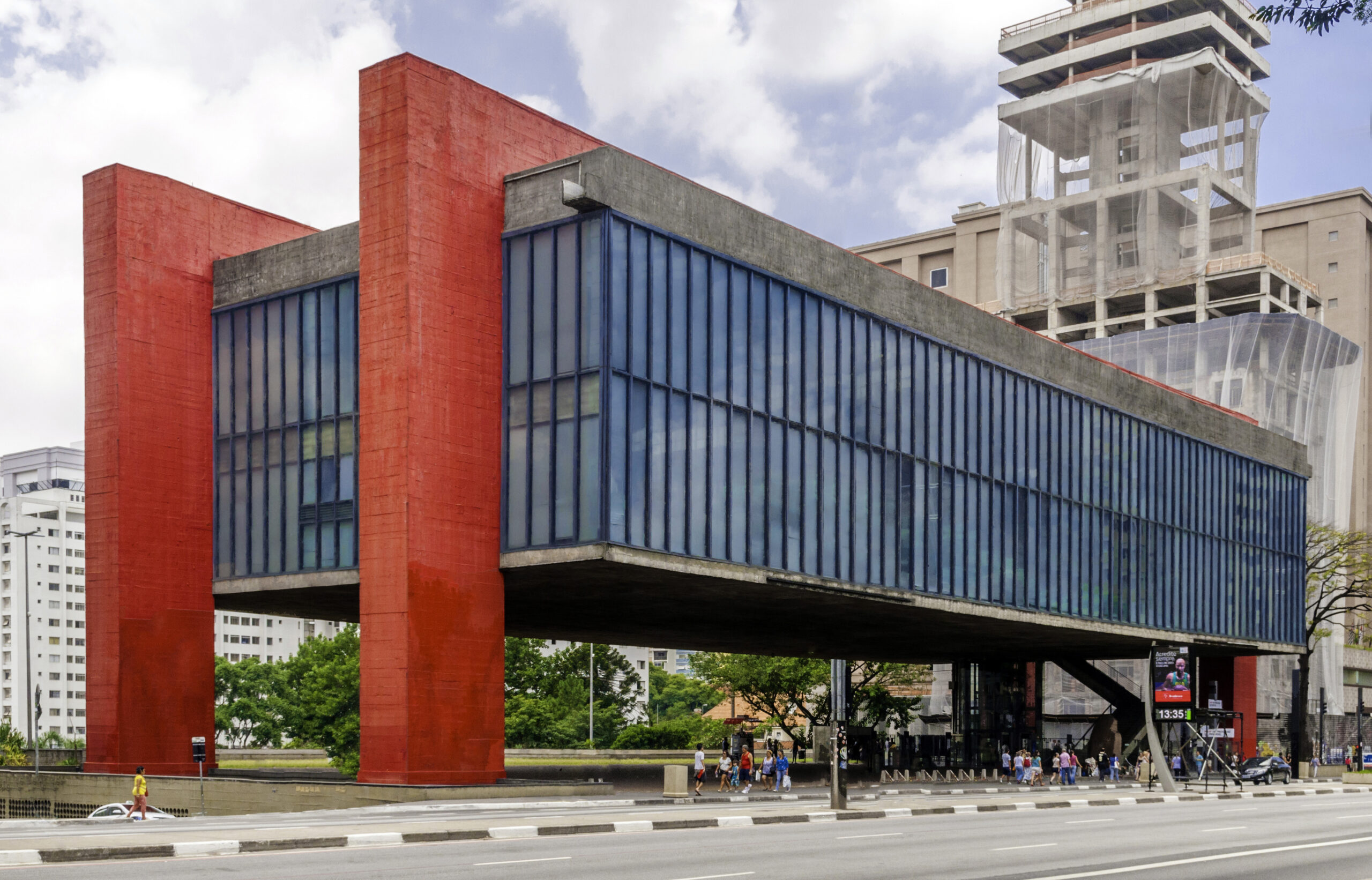 Le MASP, musée emblématique de São Paulo, ville du restaurant D.O.M.