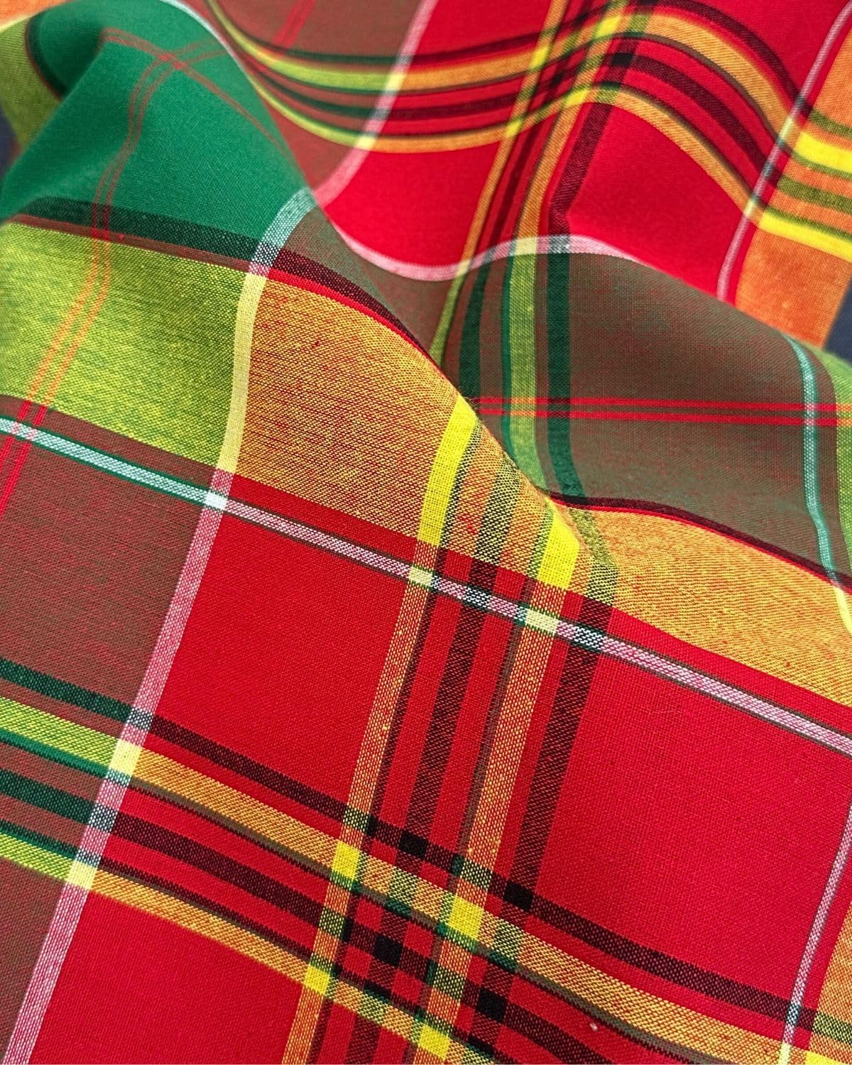 Tissu madras antillais Guadeloupe