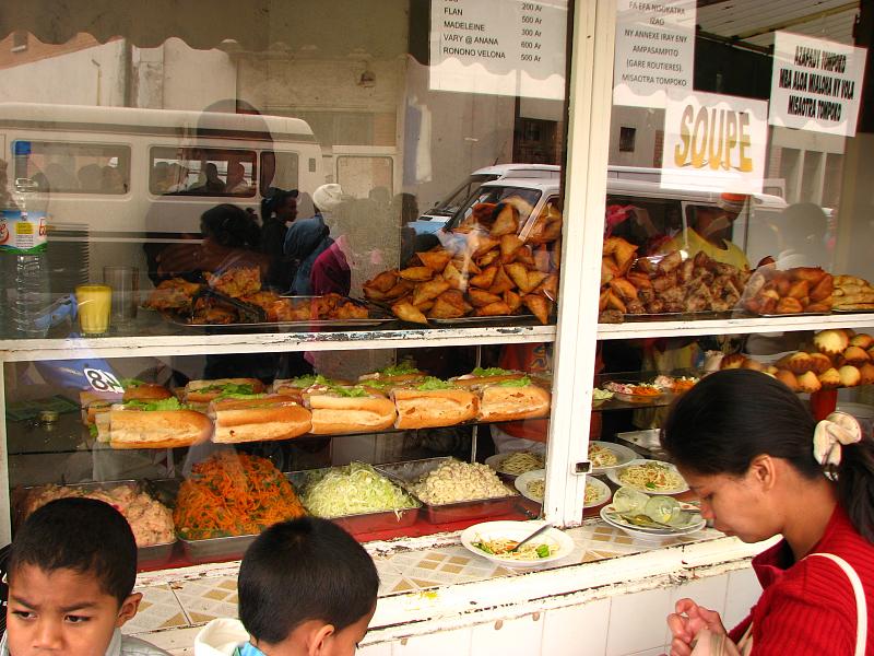 Cuisine de rue à Antananarivo